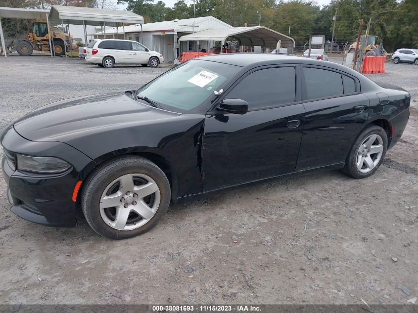 2018 Dodge Charger Police Rwd VIN: 2C3CDXAT9JH247358 Lot: 38081693