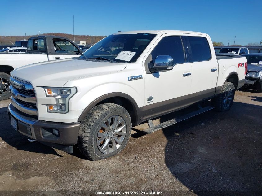 2017 Ford F-150 King Ranch VIN: 1FTEW1EGXHFA25688 Lot: 38081850