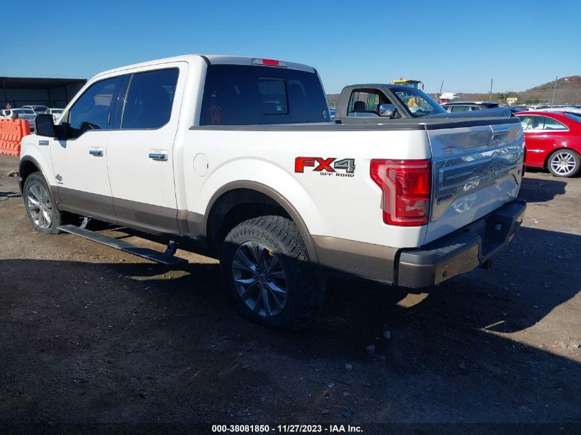 2017 Ford F-150 King Ranch VIN: 1FTEW1EGXHFA25688 Lot: 38081850