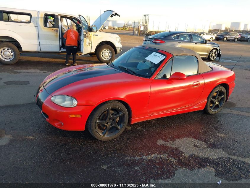 2003 Mazda Mx-5 Miata Cloth/Ls/Se/Shinsen VIN: JM1NB353630300568 Lot: 38081978