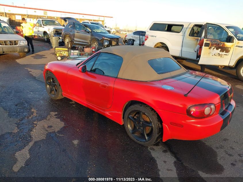 2003 Mazda Mx-5 Miata Cloth/Ls/Se/Shinsen VIN: JM1NB353630300568 Lot: 38081978