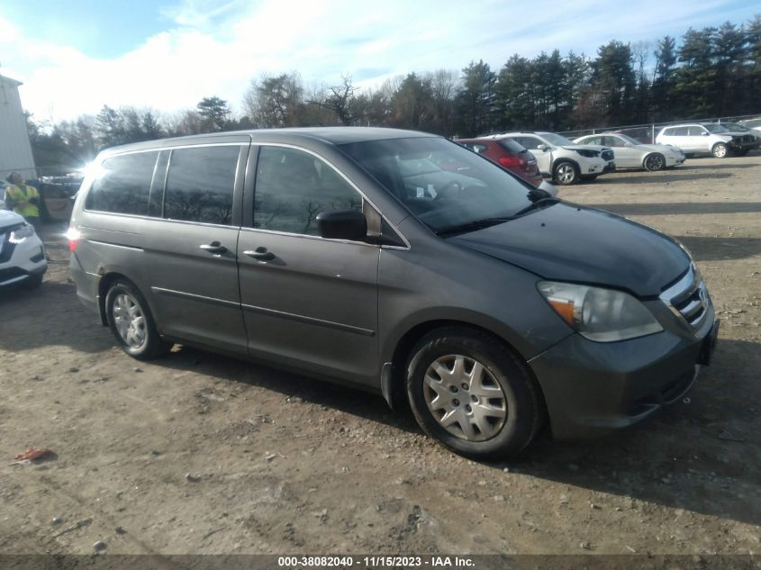 2007 Honda Odyssey Lx VIN: 5FNRL38217B068437 Lot: 38082040