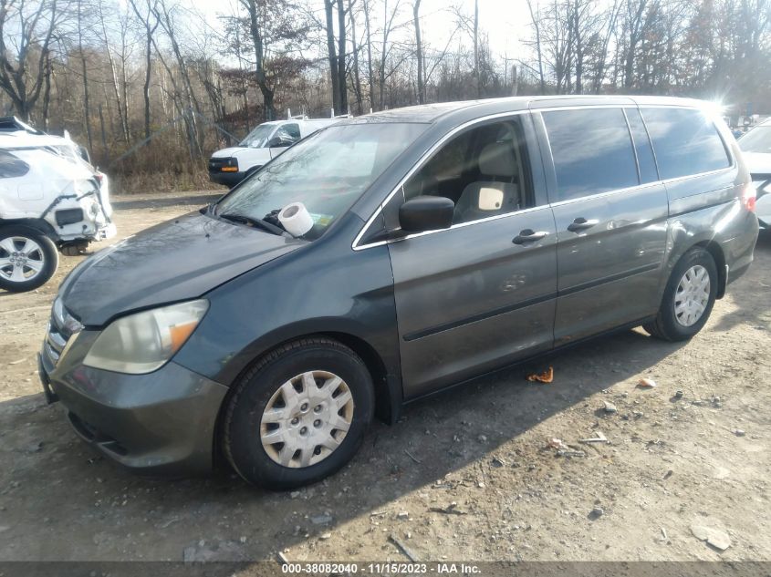 2007 Honda Odyssey Lx VIN: 5FNRL38217B068437 Lot: 38082040