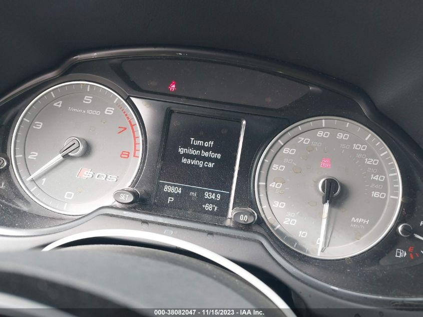 2017 Audi Sq5 3.0T Premium Plus VIN: WA1CCAFP0HA008212 Lot: 38082047