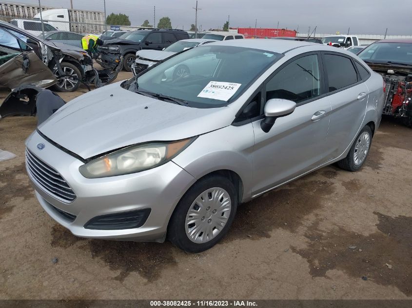 2019 Ford Fiesta S VIN: 3FADP4AJ1KM145095 Lot: 38082425