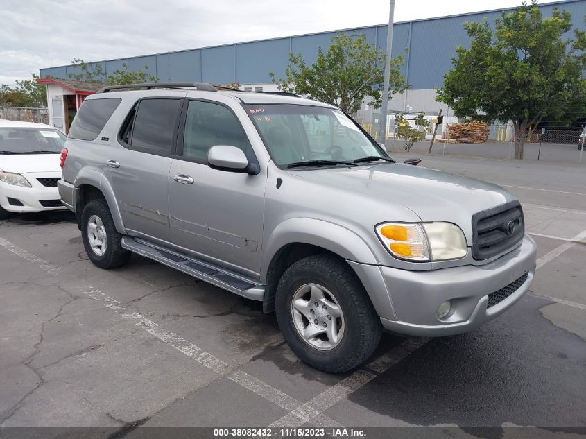 2002 Toyota Sequoia Sr5 VIN: 5TDBT44A72S059444 Lot: 38082432