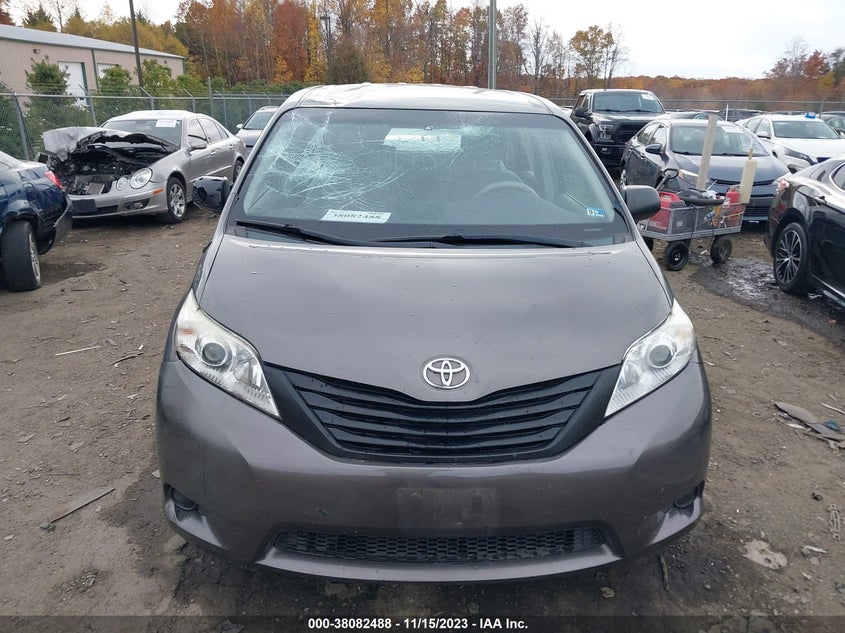 2013 Toyota Sienna L V6 7 Passenger VIN: 5TDZK3DC4DS399649 Lot: 38082488