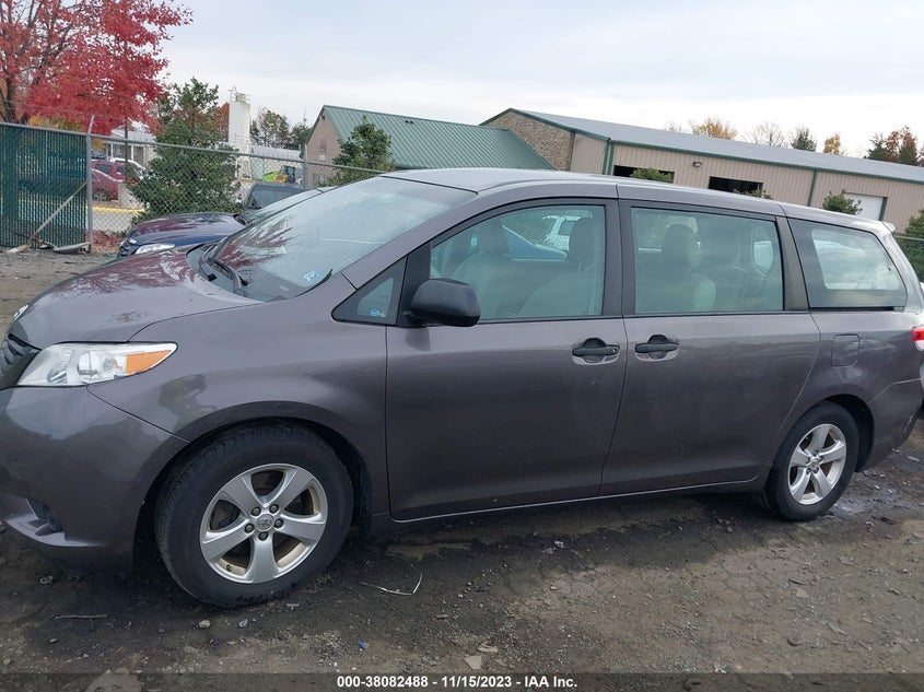 2013 Toyota Sienna L V6 7 Passenger VIN: 5TDZK3DC4DS399649 Lot: 38082488