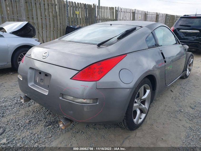 2008 Nissan 350Z Enthusiast VIN: JN1BZ34D18M706382 Lot: 38082756