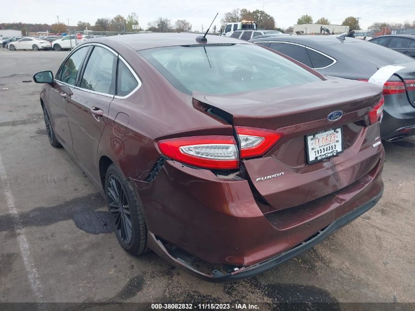 2016 Ford Fusion Se VIN: 3FA6P0HD5GR278132 Lot: 38082832