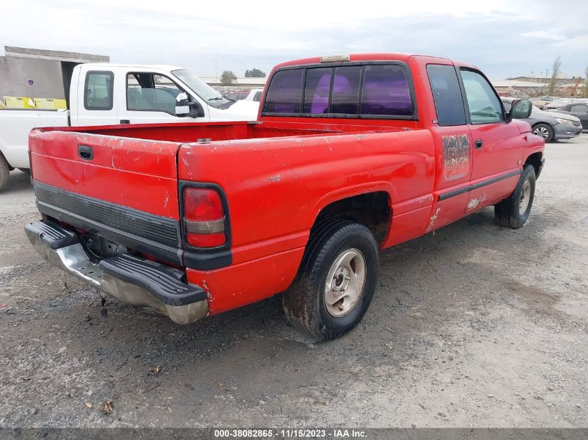 1996 Dodge Ram 1500 VIN: 3B7HC13Z7TG122476 Lot: 38082865