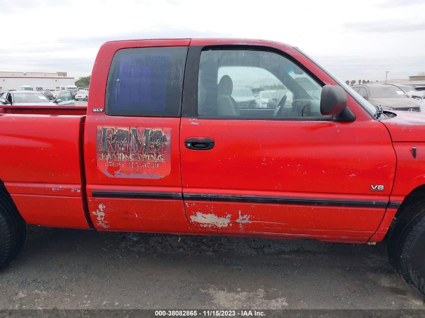 1996 Dodge Ram 1500 VIN: 3B7HC13Z7TG122476 Lot: 38082865