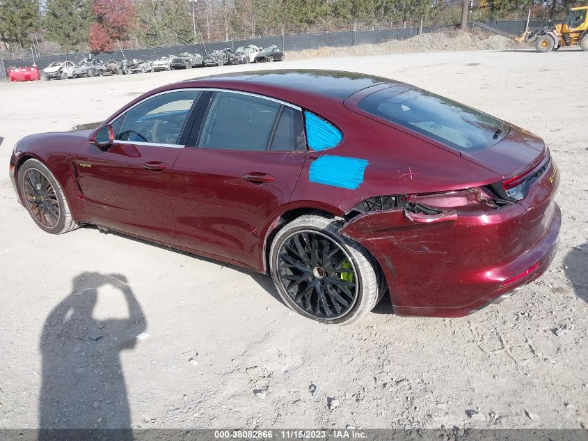 2022 Porsche Panamera 4S E-Hybrid VIN: WP0AK2A73NL132035 Lot: 38082866