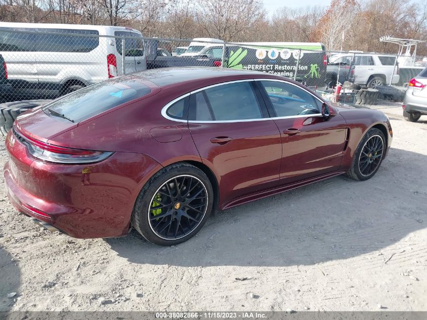 2022 Porsche Panamera 4S E-Hybrid VIN: WP0AK2A73NL132035 Lot: 38082866