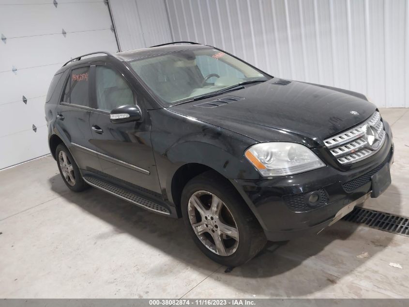 2007 Mercedes-Benz Ml 350 4Matic VIN: 4JGBB86E97A277296 Lot: 38082874