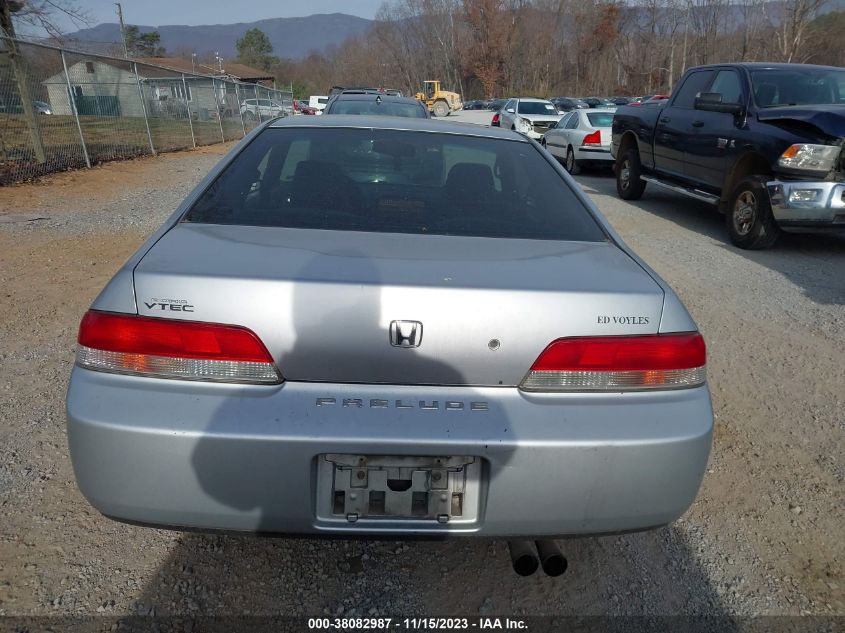 2001 Honda Prelude Base Sequential Sport Shift (A4) VIN: JHMBB62411C009455 Lot: 38082987