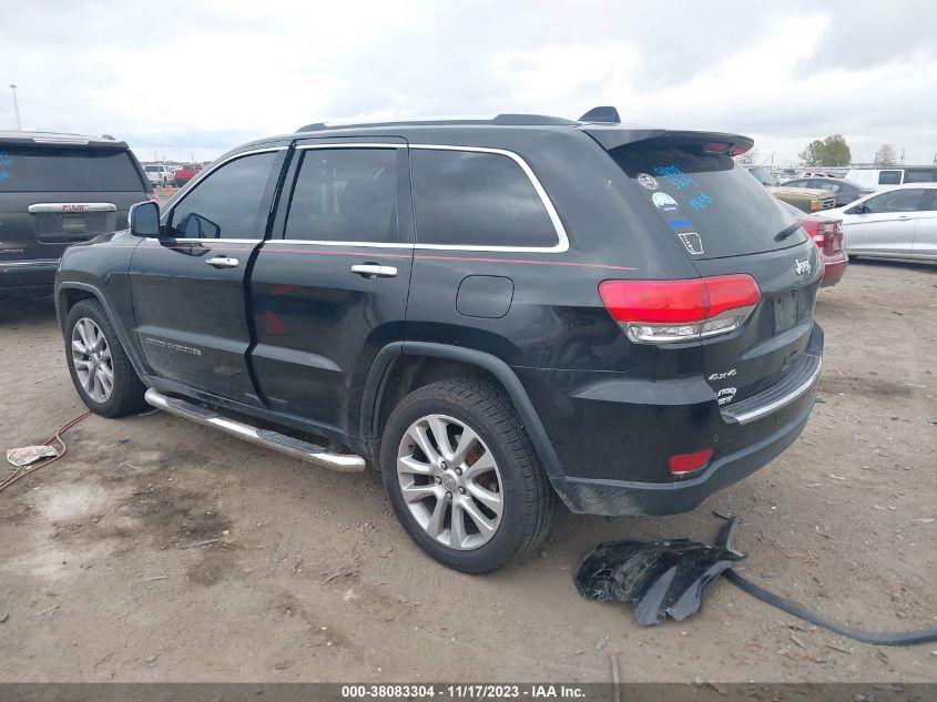 2017 Jeep Grand Cherokee Limited 4X4 VIN: 1C4RJFBG2HC750270 Lot: 38083304