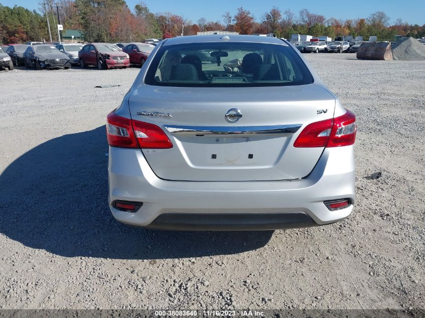 2018 Nissan Sentra Sv VIN: 3N1AB7AP3JL657658 Lot: 38083640