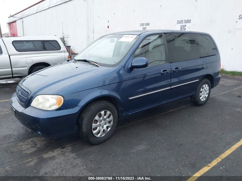 2004 Kia Sedona Ex/Lx VIN: KNDUP131746583841 Lot: 38083768