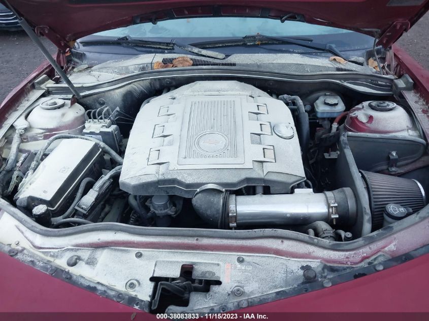 2011 Chevrolet Camaro 2Lt VIN: 2G1FC1EDXB9136656 Lot: 38083833