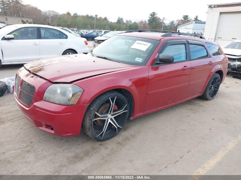 2005 Dodge Magnum Se VIN: 2D8FV48V85H536721 Lot: 38083965