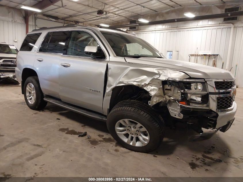 2018 Chevrolet Tahoe Lt VIN: 1GNSKBKC6JR190901 Lot: 38083995