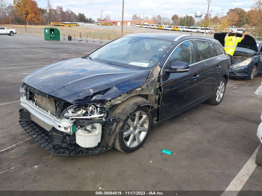 2016 Volvo V60 T5 Drive-E Premier VIN: YV140MEK8G1304968 Lot: 38084019