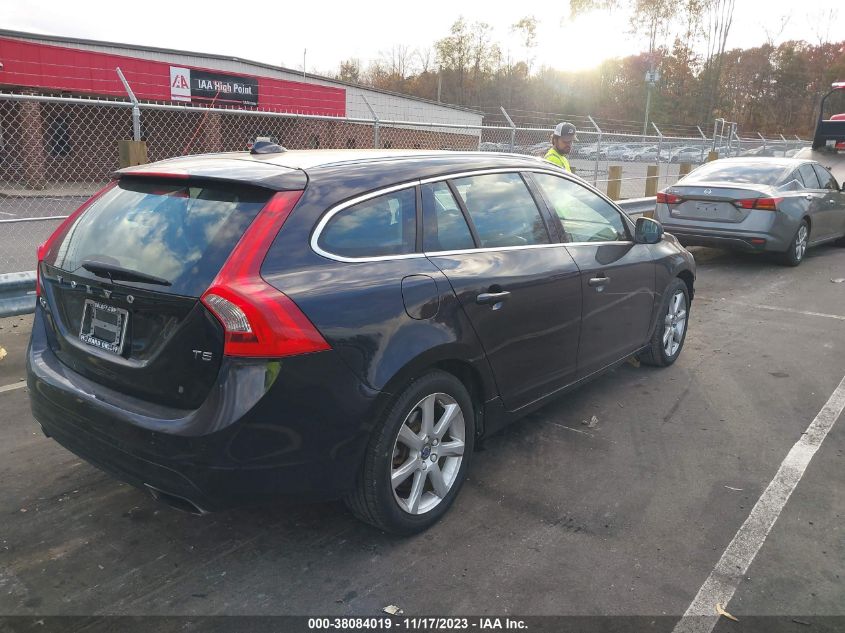 2016 Volvo V60 T5 Drive-E Premier VIN: YV140MEK8G1304968 Lot: 38084019