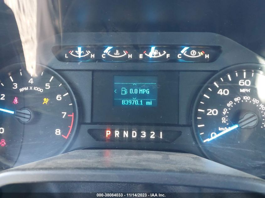 2016 Ford F-150 Xl VIN: 1FTMF1C80GKD33093 Lot: 38084033