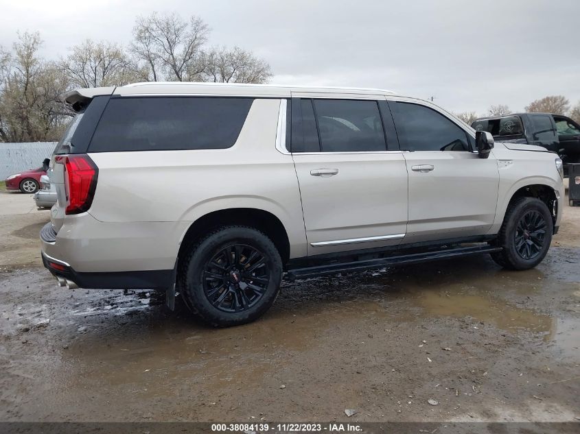 2022 GMC Yukon Xl 4Wd Denali VIN: 1GKS2JKLXNR175573 Lot: 38084139