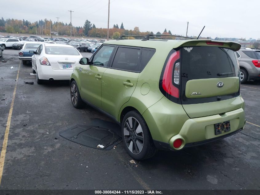 2015 Kia Soul ! VIN: KNDJX3A52F7817711 Lot: 38084244