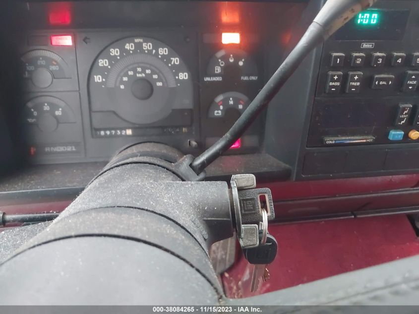 1988 Chevrolet Gmt-400 C1500 VIN: 1GCDC14K4JZ172975 Lot: 38084265