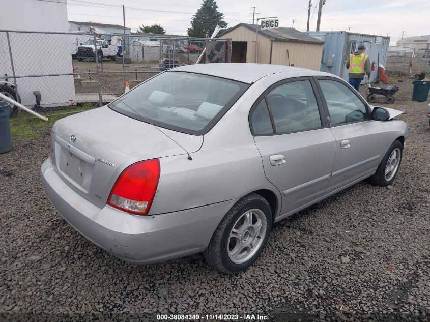 2002 Hyundai Elantra Gls VIN: KMHDN45D22U427712 Lot: 38084349