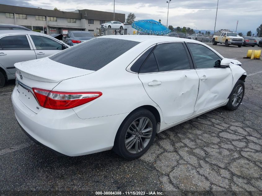 2016 Toyota Camry Xle/Se/Le/Xse VIN: 4T1BF1FK1GU130521 Lot: 38084388