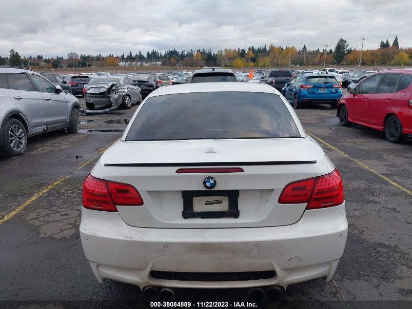 2011 BMW M3 VIN: WBSDX9C50BE585136 Lot: 38084889