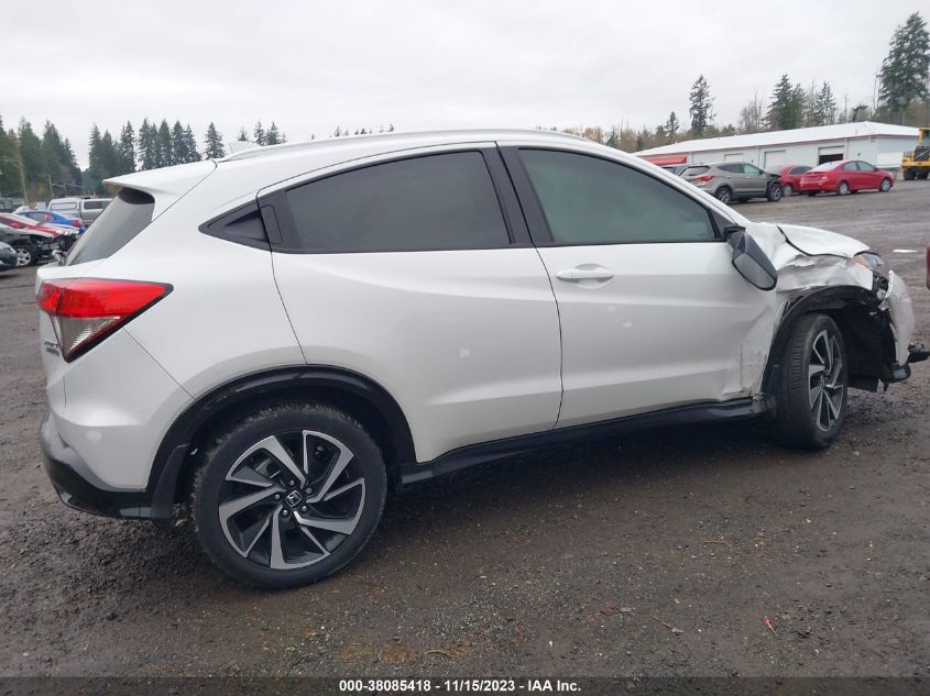 2019 Honda Hr-V Sport VIN: 3CZRU6H13KM709091 Lot: 38085418