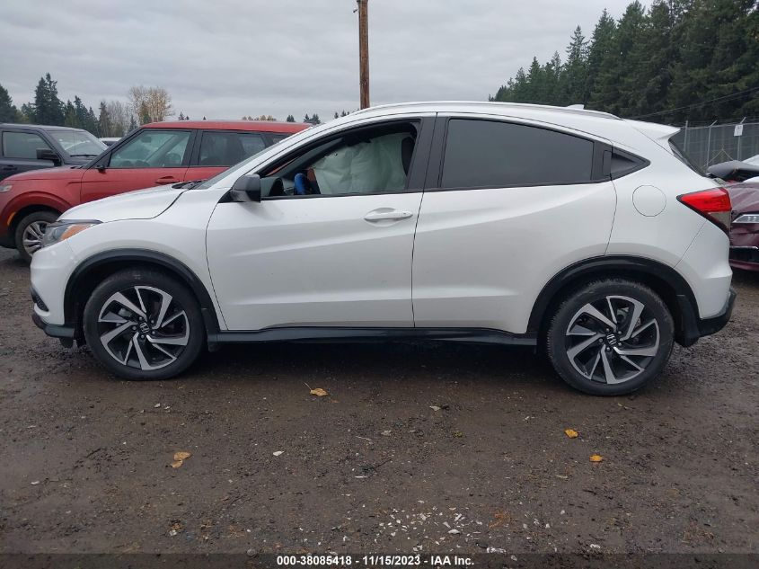 2019 Honda Hr-V Sport VIN: 3CZRU6H13KM709091 Lot: 38085418