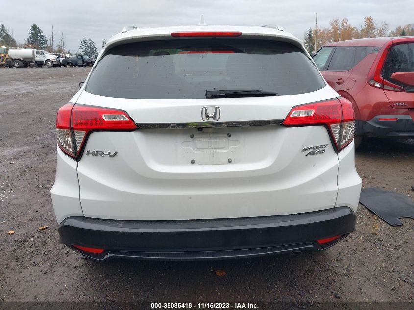 2019 Honda Hr-V Sport VIN: 3CZRU6H13KM709091 Lot: 38085418