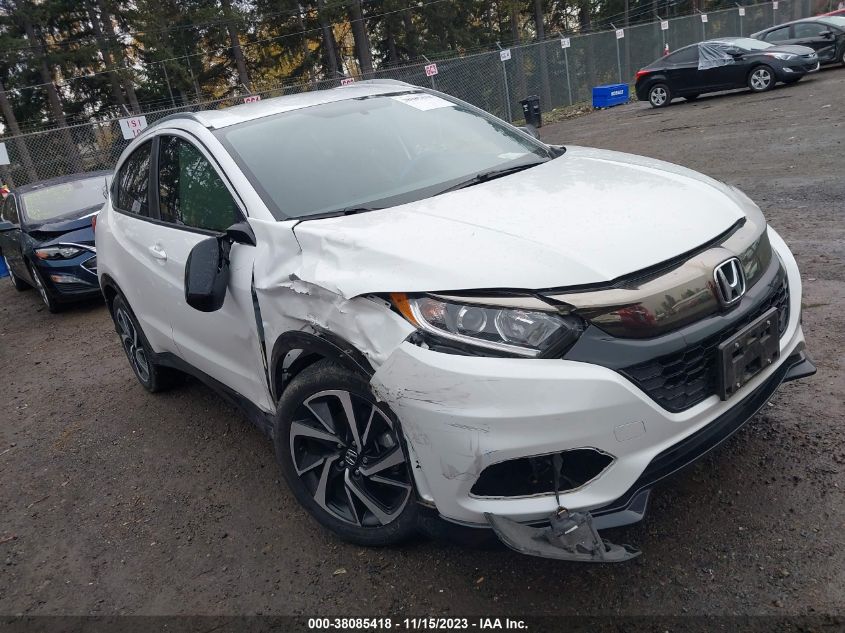 2019 Honda Hr-V Sport VIN: 3CZRU6H13KM709091 Lot: 38085418