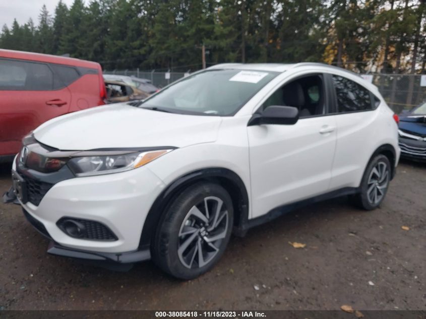 2019 Honda Hr-V Sport VIN: 3CZRU6H13KM709091 Lot: 38085418