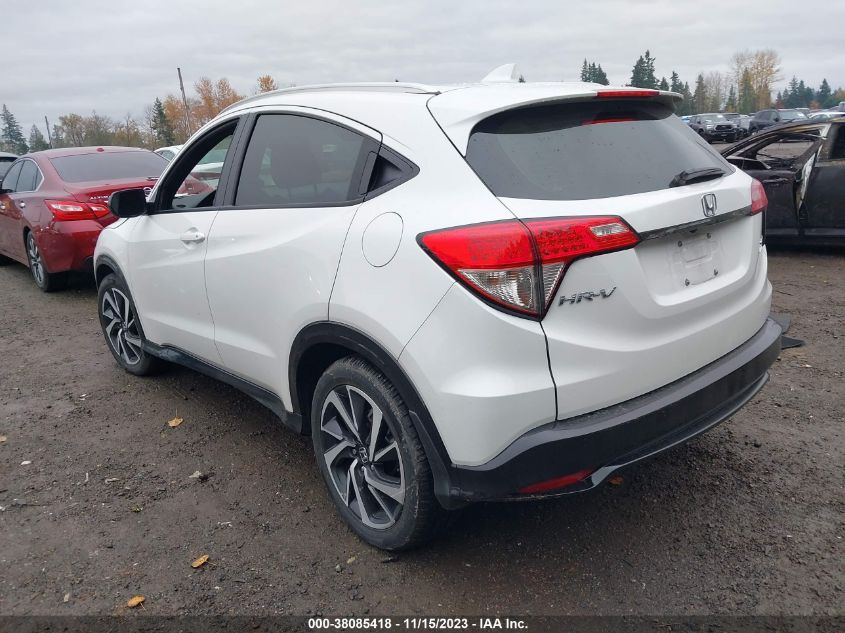 2019 Honda Hr-V Sport VIN: 3CZRU6H13KM709091 Lot: 38085418