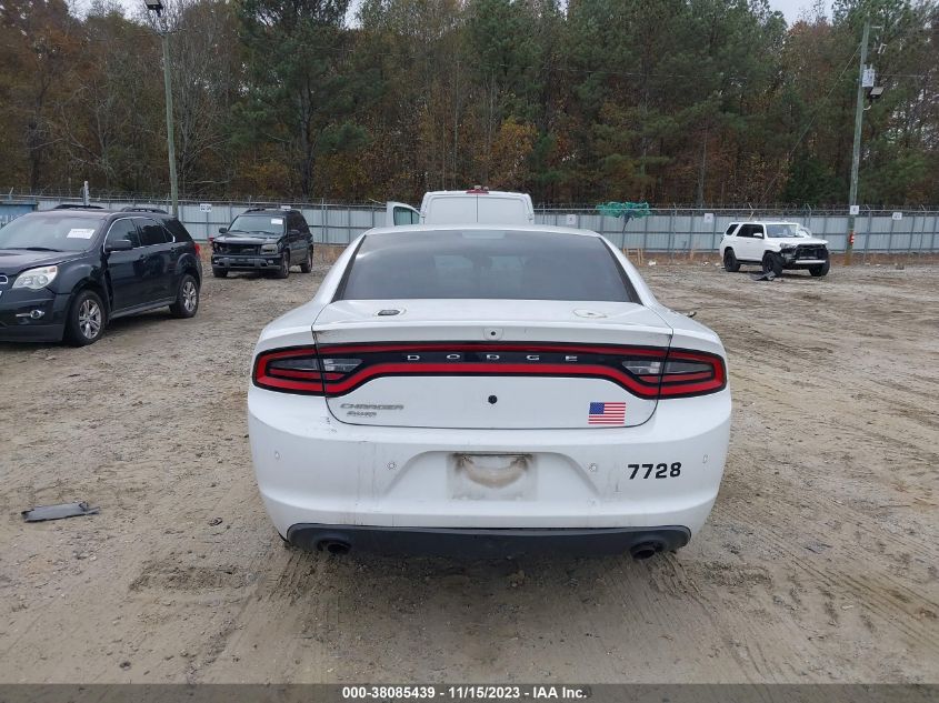 2017 Dodge Charger Police Awd VIN: 2C3CDXKT4HH621223 Lot: 38085439