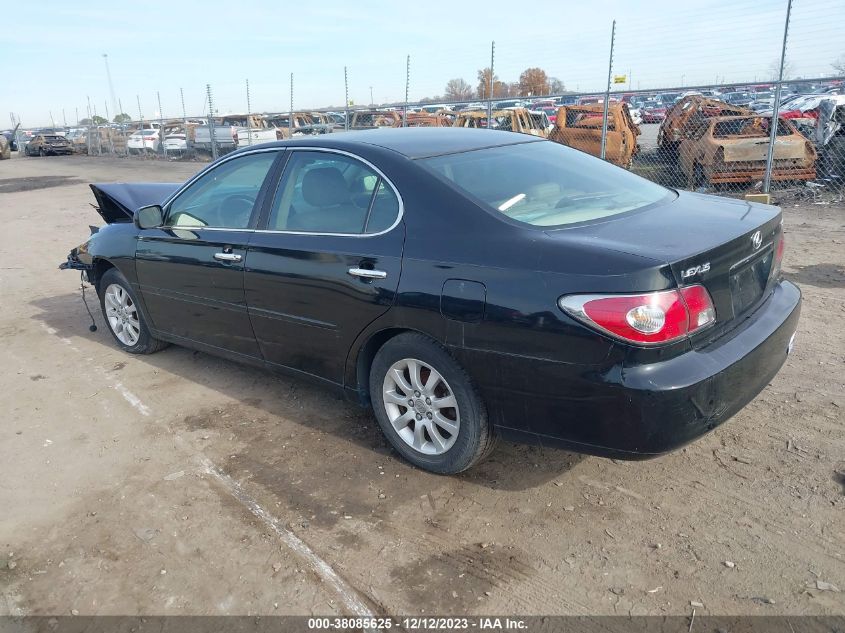 2004 Lexus Es 330 VIN: JTHBA30G045013701 Lot: 38085625