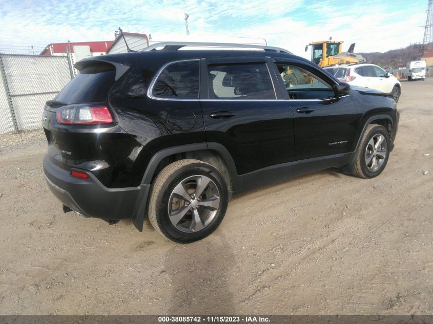 2019 Jeep Cherokee Limited 4X4 VIN: 1C4PJMDX8KD200601 Lot: 38085742