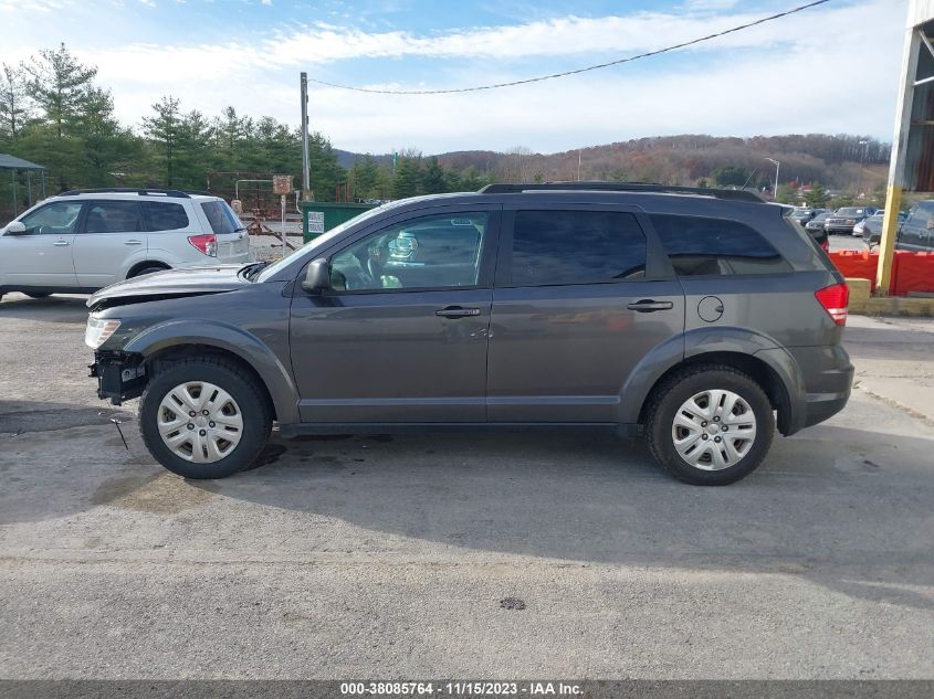 2018 Dodge Journey Se VIN: 3C4PDCAB3JT296088 Lot: 38085764
