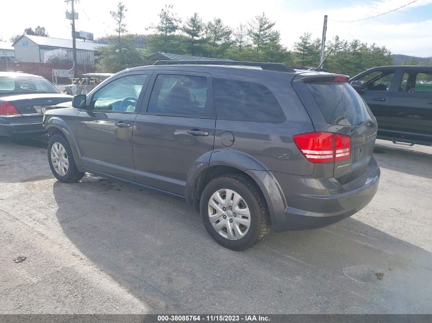 2018 Dodge Journey Se VIN: 3C4PDCAB3JT296088 Lot: 38085764