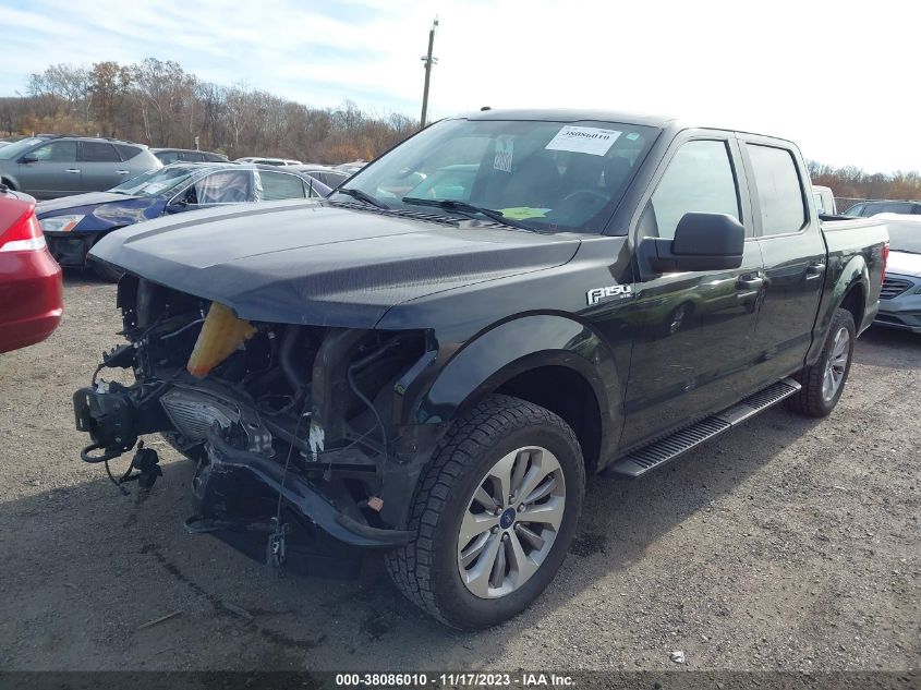 2018 Ford F-150 Xl VIN: 1FTEW1EP0JFD94002 Lot: 38086010