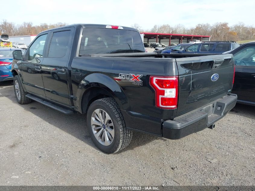 2018 Ford F-150 Xl VIN: 1FTEW1EP0JFD94002 Lot: 38086010