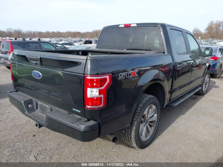 2018 Ford F-150 Xl VIN: 1FTEW1EP0JFD94002 Lot: 38086010