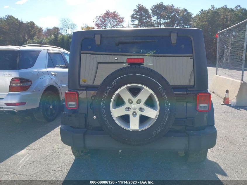 2016 Jeep Wrangler Unlimited Sport VIN: 1C4BJWDG5GL197109 Lot: 38086126